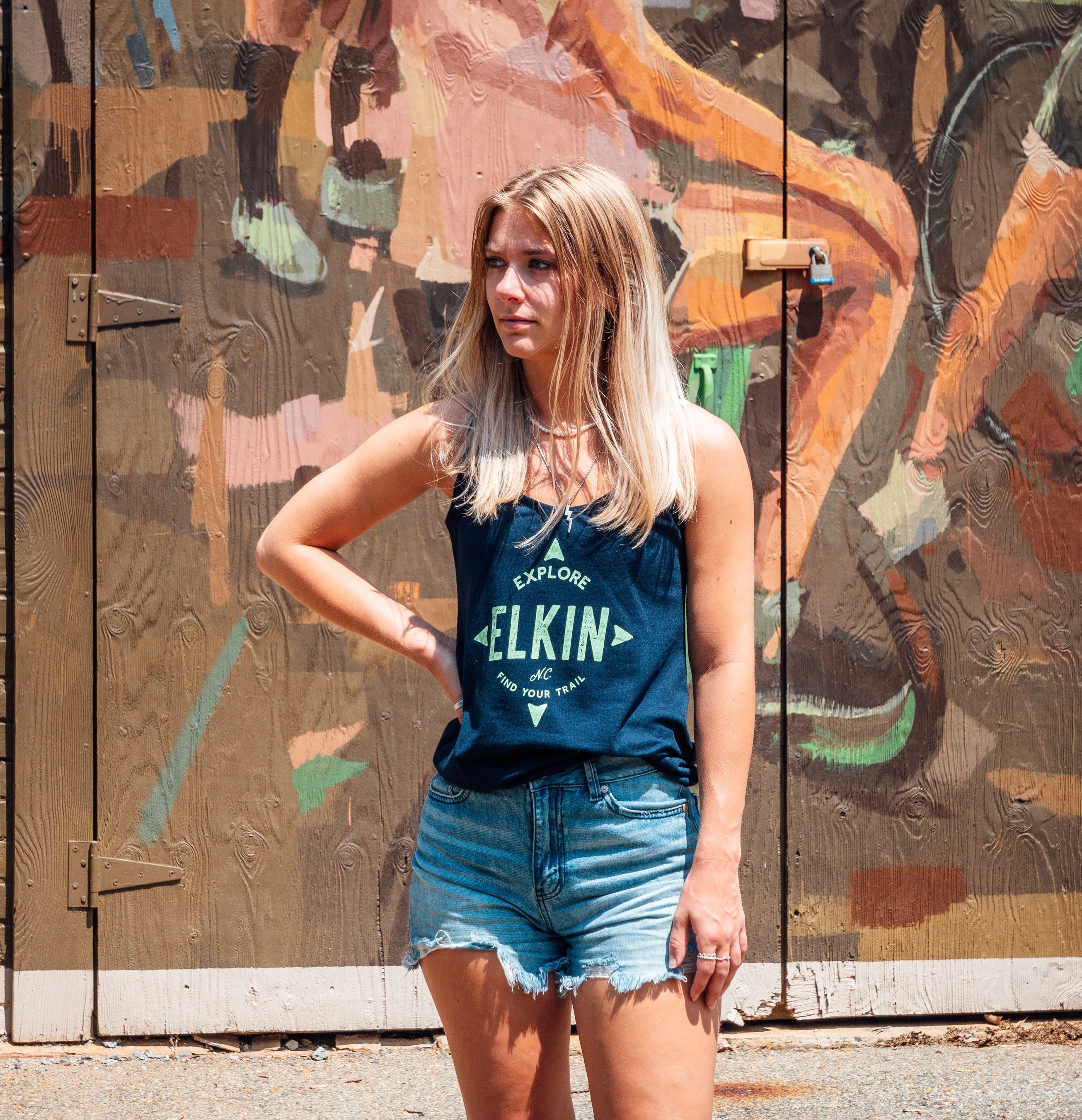 Explore Elkin Women's Tank Top