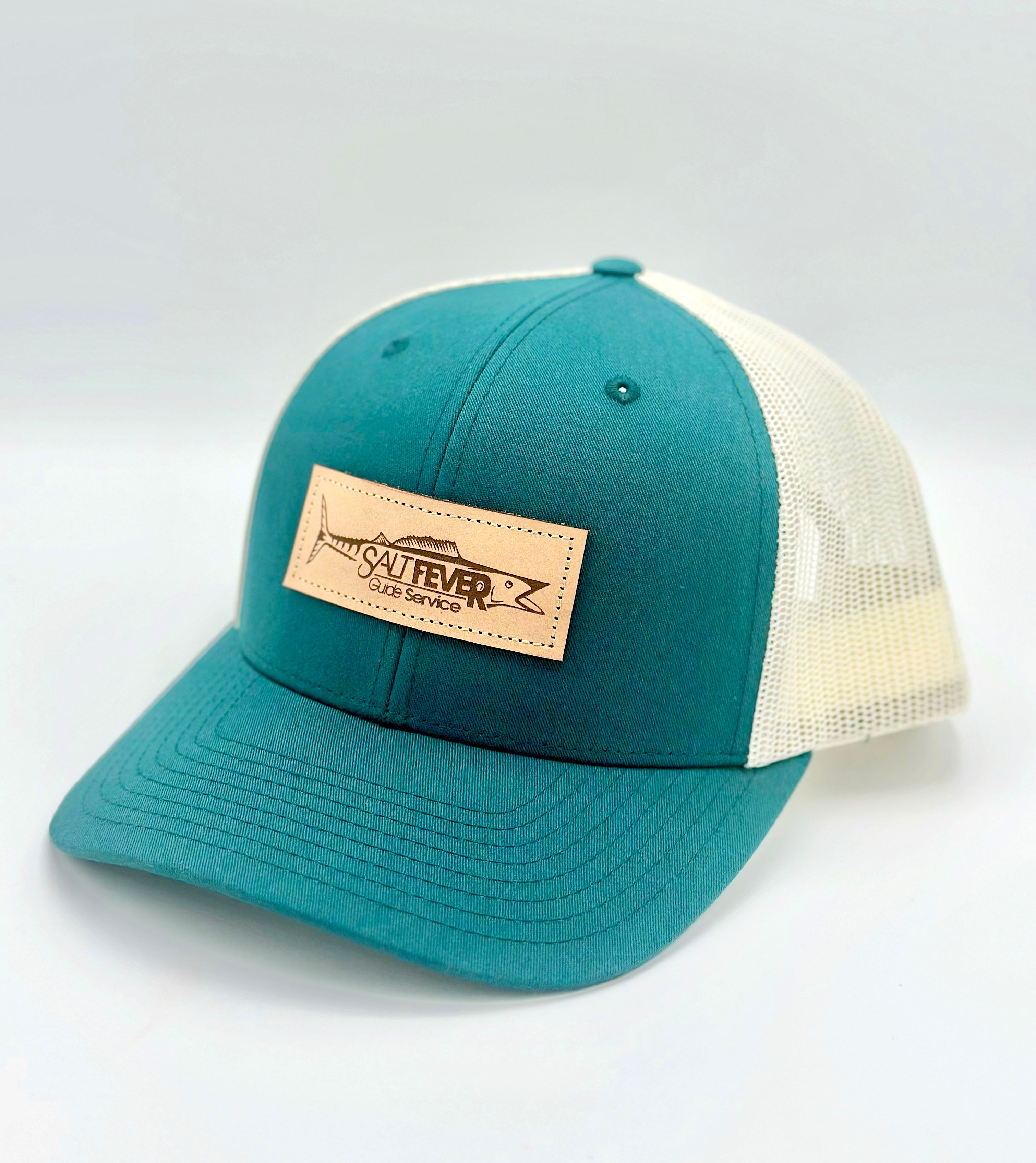 Salt Fever Leather Patch Hat - MORE COLORS AVAILIABLE