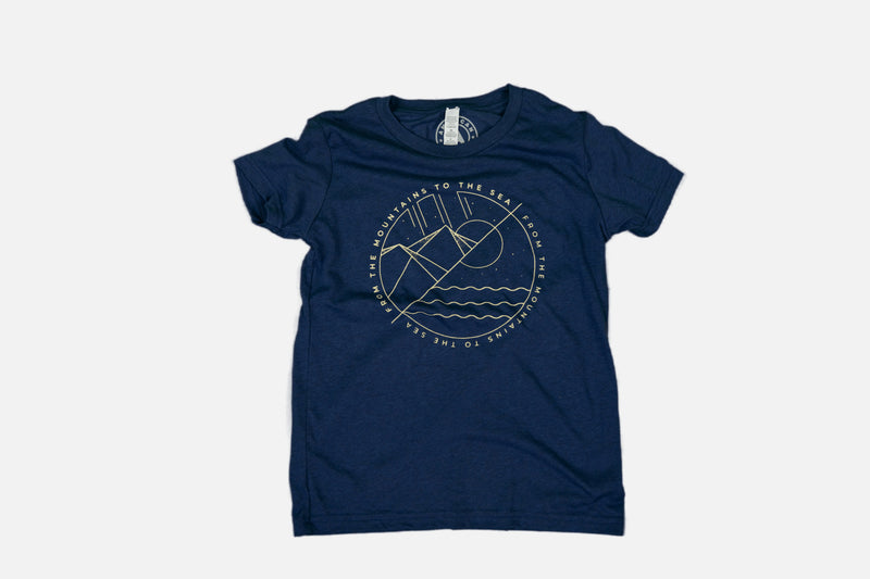 Mountains to Sea Youth Tee