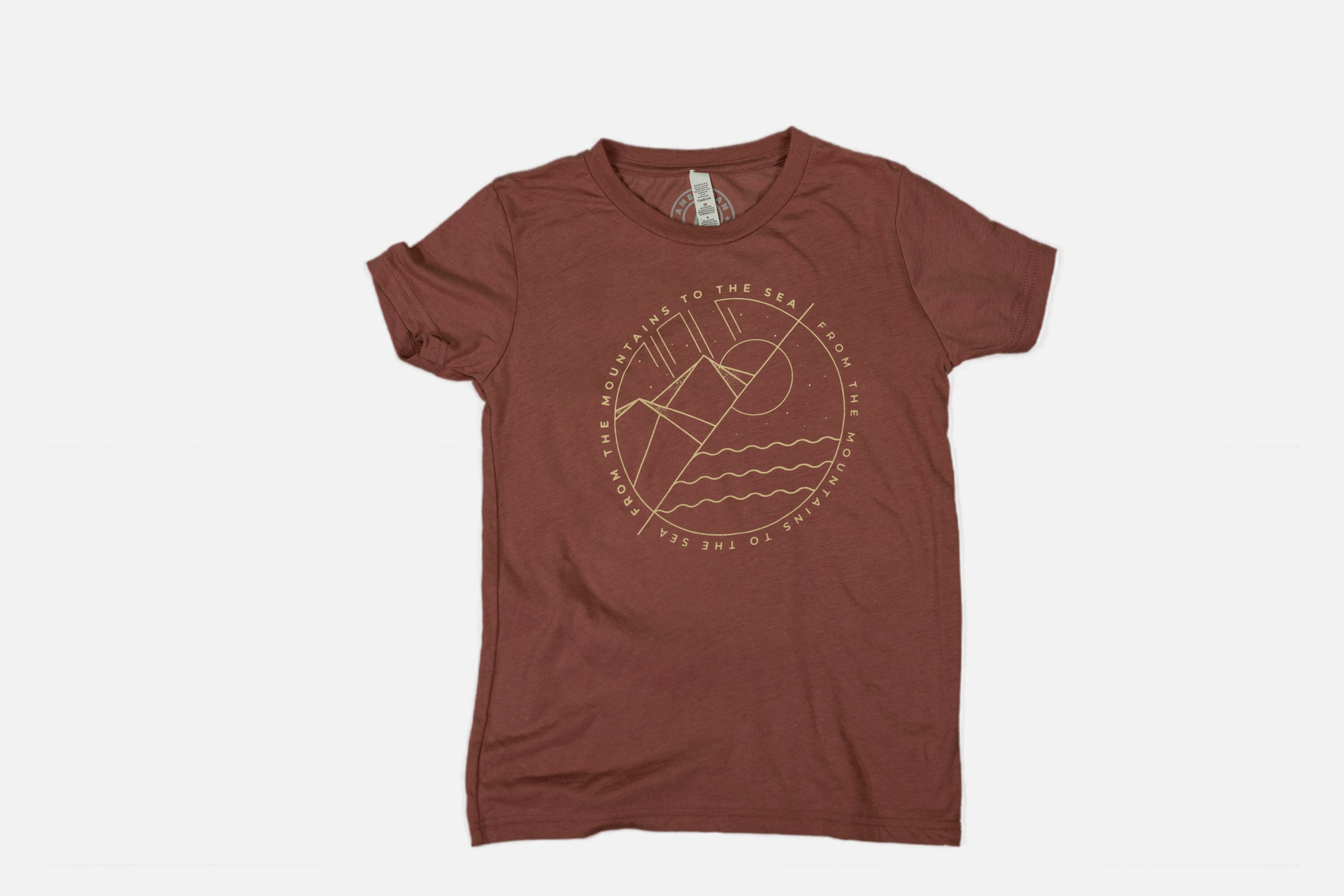 Mountains to Sea Youth Tee